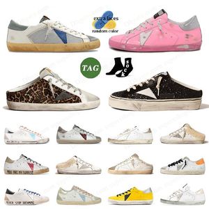 gouden sneakers heren dames vuile schoenen ontwerper Plate-forme zwart wit groen roze glitter luxe mid hi stermand Silver Ice Blue heren dhgate trainers loafers