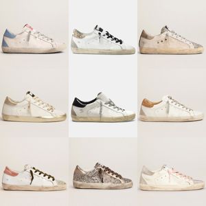 Luxe Super Star Sneakers Femmes Casual Chaussures Classique paillettes Do-old Sequin Dirty Designer Superstar Homme Baskets