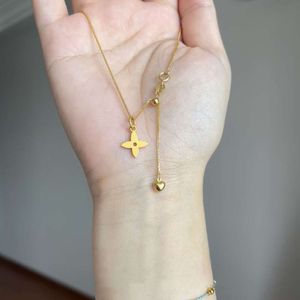 Chaîne de collier d'étoile Golden Love Pendant Collier Chine