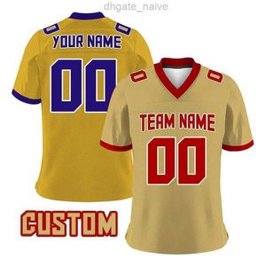 Golden Super Rugby Jersey Soccer 2022 2023 American Football Team Shirt Men Authentic Custom Sublimation Sport Varse