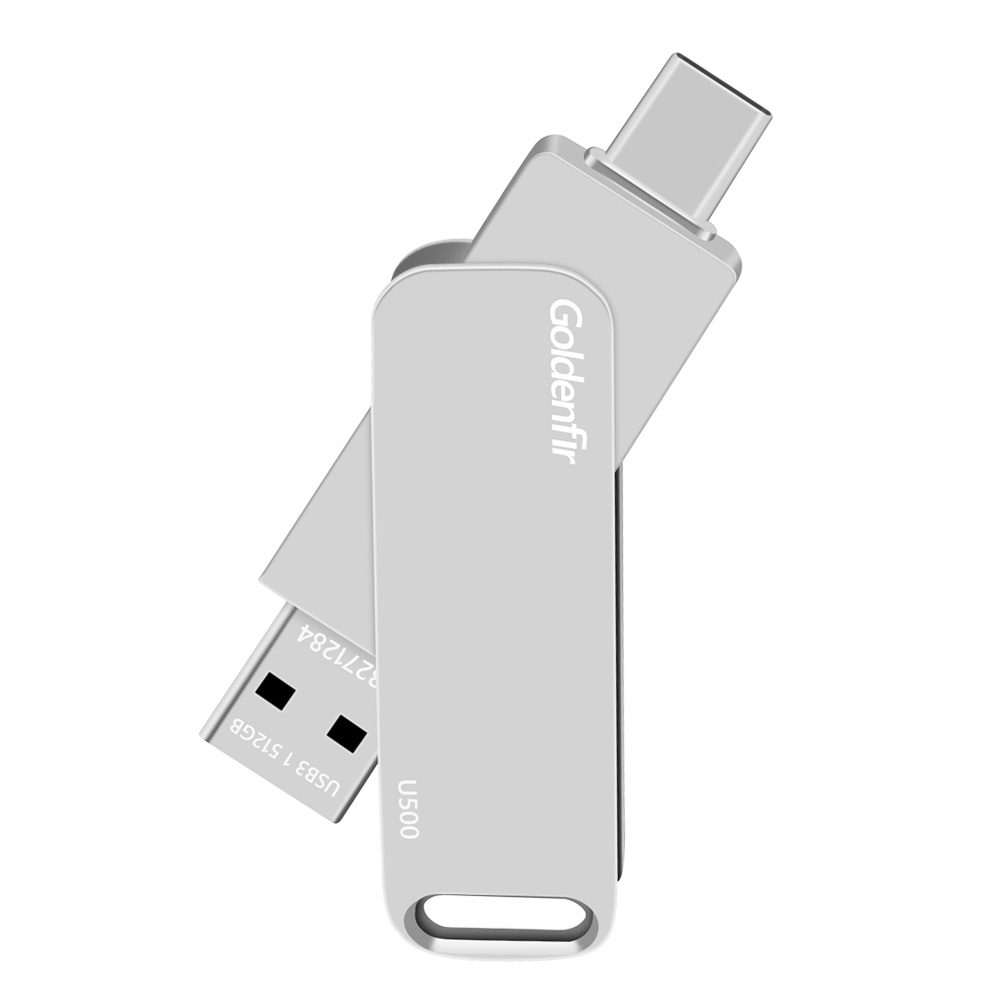 Goldenfir Srebrny USB 3.1 Przenośny SSD 128 GB 256 GB 512GB 1 TB Zewnętrzny napęd stały stałego