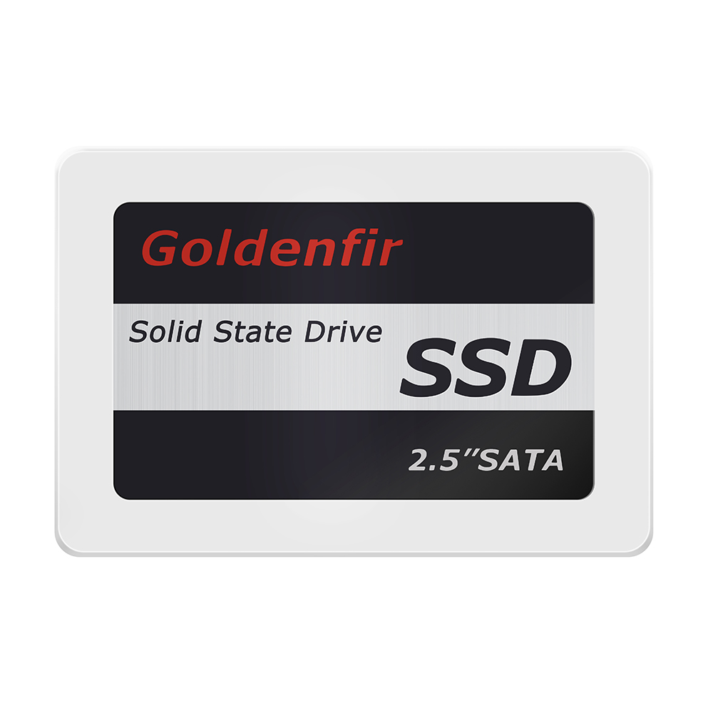 Goldenfir SSD Branco/Preto 120GB 128GB 240GB 256GB 360GB 480GB 500GB 512GB 720GB 960GB 1TB 2TB SATAIII SSD interno de 2,5 polegadas