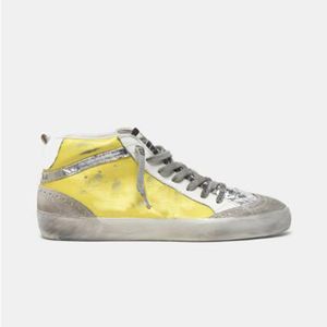 Goldenlies Gooselies Deluxe Brand Goodes Mid Slide Top Sneakers Men Femmes Doold Dirty Sports Star High Casual Shoots Boots Rg3d 558