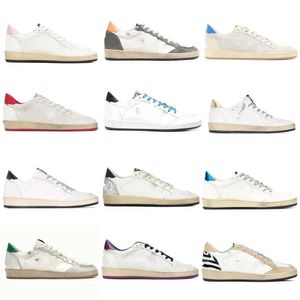 Goldens Goose 10a Golden Ball Star Sneakers Designer Chaussures Classic White Do-Old Dirty Shoe Man Fashion Fashion Casual Chaussures