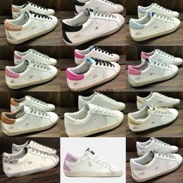 Goldenss Gooses luxe Italie Superstar Baskets Golden Femmes Chaussures Casual Designer Sequin Classique Blanc Do-old Dirty Fashion