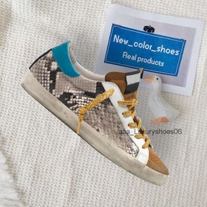 goldenstar goldenlies goose's sneaker high top goode gooose goos gosse Golden Super Star s Schoenen Metallic Casual Klassiek Doold Vuile schoen Snake Skin Heel Cream S Z2SV