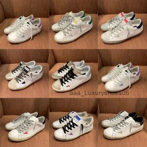 Golden Goose Вы Goldenstar Goldenlies Goose's Sneaker High Top Goode Gooose Goos Gosse Zapatos de diseñador Mujer Super Star s Marca Hombres Casual Nuevo lanzamiento Zapato de luj