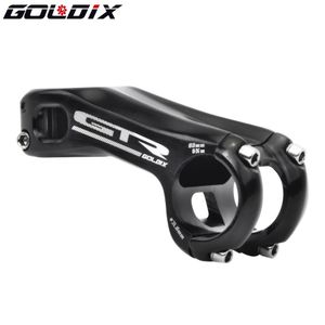 Goldix Gtr Cnc Manillar de bicicleta de carretera de montaña Negativo 17 grados 80 90 100 mm Vástago Siguiente bicicletas Piezas Bmx 240325