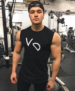 Fitness Gym vêtements singlet canotte musculation extérieur stringer débardeur hommes t-shirt muscle gars sans manches gilet débardeur