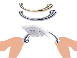 GoldSilver Metalen Anale Ballen Dildo Butt Plug Stekkers Lange G Spot Stimuleren Wand Massage Stok Volwassen sexy Speelgoed Voor mannen Vrouwen 188949488