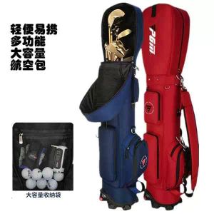 Sac de golf aviation multifonctionnel portable détachable ensemble de protection sac universel roue télescopique sac pour hommes et femmes