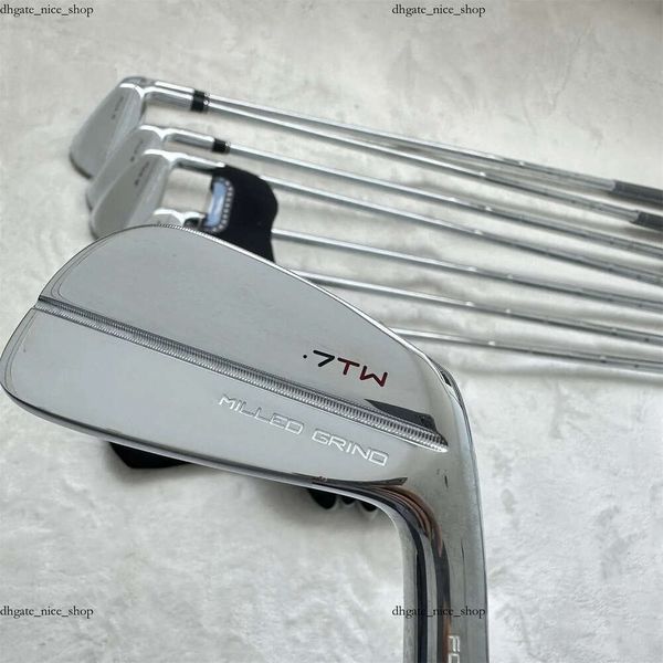 Sac de golf 24SS Sport Designer For Men Men's Iron Club Irons Set Forged Golf Clubs réguliers / Shiff Steel / Graphite Shafts Headcours 875