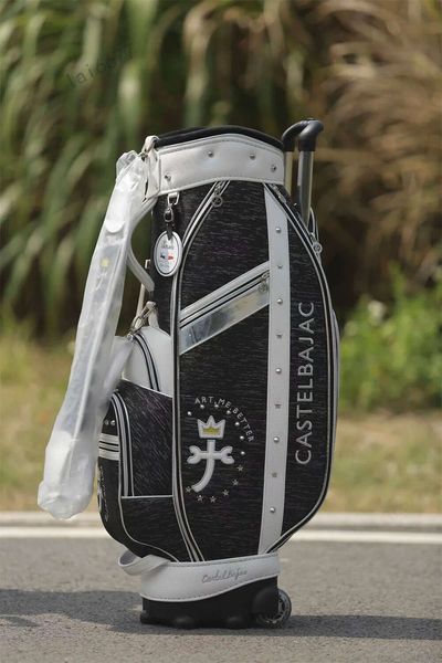 Sacs de golf 2024 Avation Bag avec roulettes Sport Travel Caddy Art Me Better Trolley Case 230815