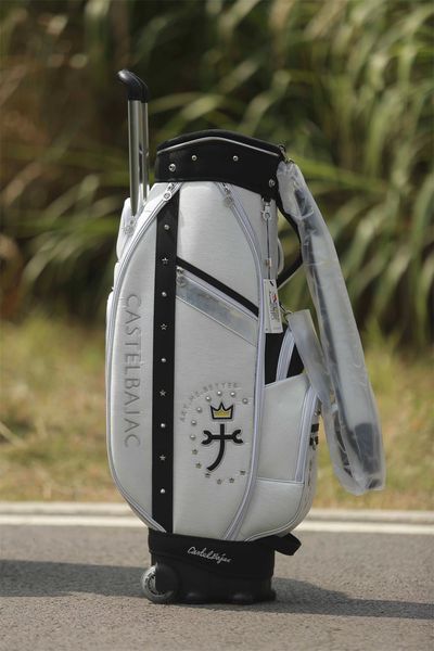 Bolsas de golf 2024 Bolsa Avation con ruedas Sport Travel Caddy Art Me Better Trolley Case Practicabilidad Fuerte capacidad