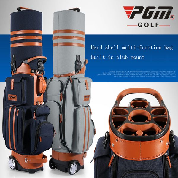 Sacs de golf Porte-queue PGM Patent Mens Womens Golf Multi-function Bag Hard Shell Consignment Waterproof Aviation Bag Have Combination Lock 230629