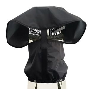 Sacs de golf Sac de golf housse de pluie sacs de club légers et portables imperméable facile à nettoyer sac de golf housse de capuche de pluie accessoires de golf livraison directe 231207