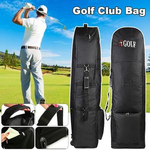 Golftassen Golfclubtas Reistas op wielen Taskoffer Deluxe Flight Protector Bagage voor vliegreizen Chequetas Ballentas Beschermhoes 231211