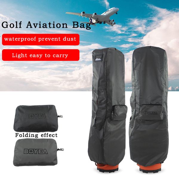 Sacs de golf Sac de couverture de pluie de Golf imperméable et anti-poussière portable pliable sac de couverture de voyage de Golf léger facile à transporter 230907