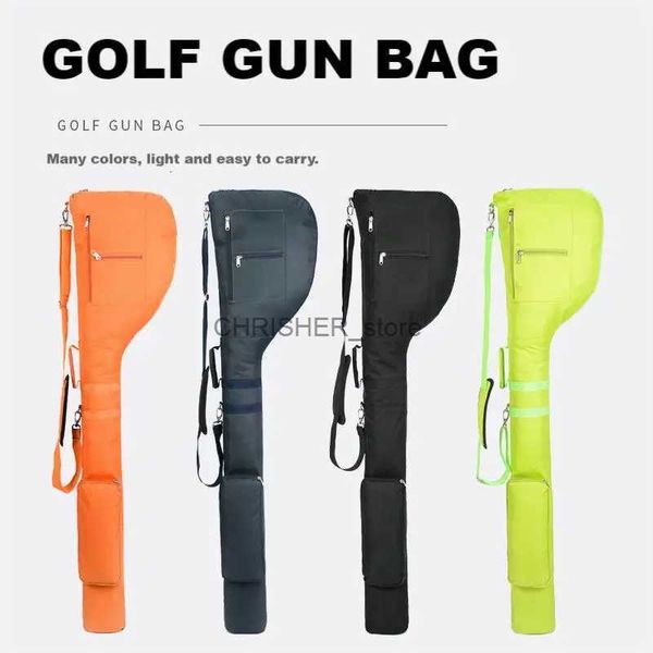 Sacs de golf Nouveaux accessoires de Golf de vente chaude sac de pistolet de Golf sac de pistolet de Golf pliable cinq couleurs en option fournitures de Golf portables et durables L2402