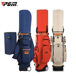 Sacs de golf PGM Unisex Professional Golf Standard Ball Package Adult Clubs Bag Durable Nylon High Capacity with Rain Cover QB038 Vente en gros 230620