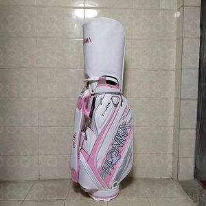 Golftassen roze Cart Bags Standaard golftas voor heren en dames Golf Kit Clubtas Leren clubtas Ultralicht PU-leer Neem contact met ons op om foto's met LOGO te bekijken