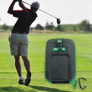 Bolsas de golf Telémetro para estuche con mosquetón Cinturón Loop Hard Shell Range Finder Caja de transporte Bolsa de almacenamiento EVA a prueba de agua a prueba de golpes 230920