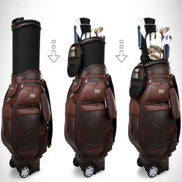 Sacs de golf Envoyer pluie Coverpgm véritable Sport Club Standard sac de balle hommes Golf étirement microfibre multifonctionnel Aviation paquet 230629