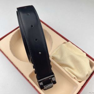 Gordels voor man Fashion Belts Real Cowhide Leather Belt Business Men High-End Luxury Mens Automatic Double Buckle met Box Baiying