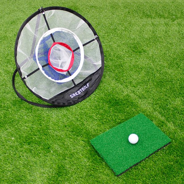 Golf Chipping Net Pratique Frapper Pitching Cage Nylon Fournitures