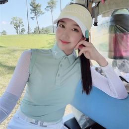 golfkleding dames buitensporten lange mouwen vrije tijd slank poloshirt ademend snel droog zomer ademend 220627
