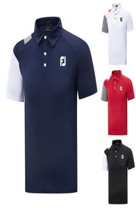 Vêtements de Golf hommes sport loisirs en plein air respirant séchage rapide été t-shirt polo hauts manches courtes 2207125831585