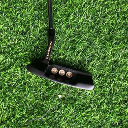 Golf Club Iron Set Heren Golf Putter Skull Goud rechtshandig hoogwaardige hoogwaardige 32/33/34/35 inch met deksel met Logo 105