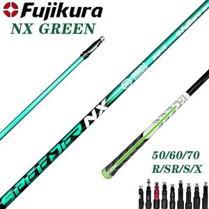 Arbres de club de golf Fujikura SPEEDER NX 50/60/70 vert R/S/X arbre en graphite hautement élastique Flex R/SR/S manchon et poignée d'assemblage gratuits, arbre de pilote de golf.