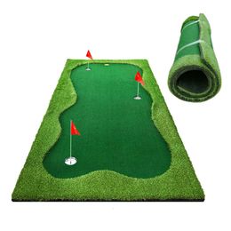 Golf Clubs Designer Putter Indoor Practitioner Artificial Green Practice Mat Golf