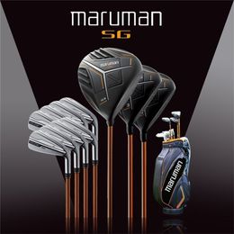 Clubs de golf Ensemble complet Maruman SG Golf Set Driver / Fairway Wood / Iron / Putter 10.5 / 9.5 Flex R / SR / S avec les couverts