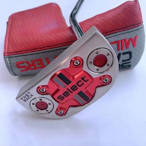 Golfclubs Selecteer Fast Back Putters Red Golf Putters rechtshandige unisex golfclubs neemt contact met ons op om foto's te bekijken met logo