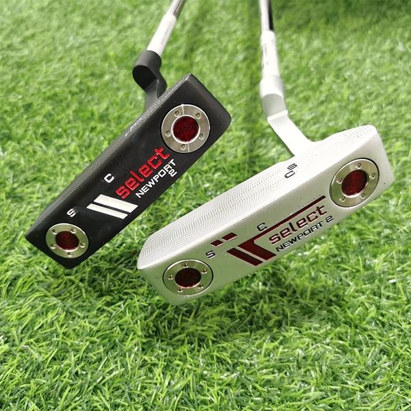 Clubs de golf SELECT NEWPORT 2 Putters Argent noir Putters de golf Matériau de l'arbre Clubs de golf en acier Contactez-nous pour voir les photos avec LOGO