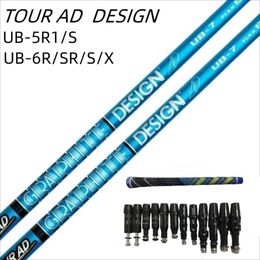 Golfclubs Shaft TOUR AD UB5UB6 Grafiet Shaft Driver en houten Shafts Gratis montage hoes en grip 240124