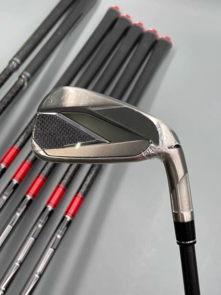 Clubs de golf Steath Irons Set TLM 59PAS Arbre RSSR Flex Steelgraphite Flex Flex avec couverture de tête DHL FedEx 240430