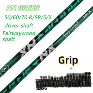 Golf Driver Shaft Green Club 506070 RSRXS Flex Graphite Assembly Sleeve and Grip Free Shippi 240425