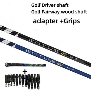 Golfdrivers en Fairwayhouten Shaft/blauw/zwart 5/6/7 R/SR/S/X Flex Graphite Shafts Gratis montage hoes en grip 240315