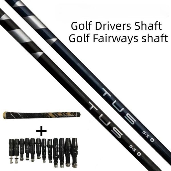 Controladores de golf Versión mejorada de eje Azul/Negro/5/6/7 X/R/S/SR Flex SHAFTS FREE MANGA Y ARROL