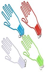 Le support de gants de golf avec le cadre de support des accessoires de doublure de boucle protège les stands d'affichage des gants pratiques HW2889273119