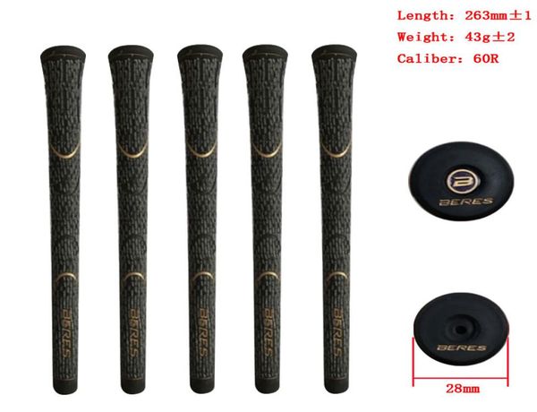 Golf GRIPS FILS DE CARBON DE RÉSABLE DE HAUTE QUEL