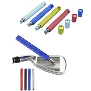 Golfgroef gereedschap Iron Wedge Club Slijper Cleaner Clear V U Blade 6 kleuren Accreasories