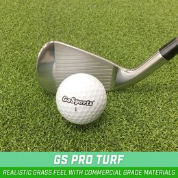 Tapis de frappe de golf en gazon artificiel pour pratique intérieure/extérieure, comprend 3 tees en caoutchouc – Standard, PRO ou Elite