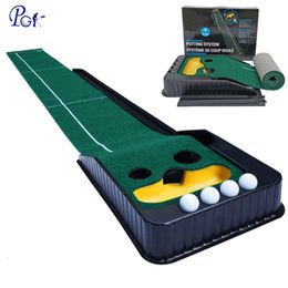 Équipement intérieur de golf, retour automatique, tapis, couverture, équipement de pratique de golf