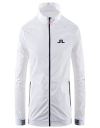 Golfjassen Zomer Heren Zonwering J Lindeberg Fashion Casual Windjack Rits Bomber Wear 2209088378830