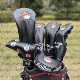 Golf MABN Hybrid Putter Putter Headcover, Stijlvol ontwerp, MABN -logo geborduurd op Putter Leather Golf Putter Cover Club Hoofd Cover Golf Kopklep