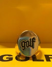 GOLF OLDE LOGO Tyler de Schepper Ring Hiphop Rap Mode Persoonlijkheid Ringen1304344